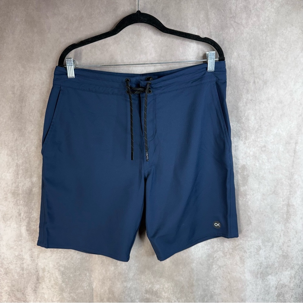 Outerknown Lightweight Surfing Swimming Pool Beach Board Shorts Trunk Blue Sz 32